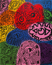 Colors Watching original painting by Moussa Farhoud